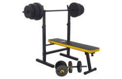 Everlast - Folding Bench With 50kg Weights